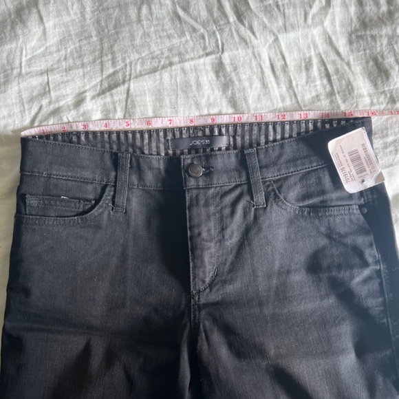 NWT Joe ‘s Jeans “the blondie” black cropped frayed hem size 28 - Picture 6 of 12